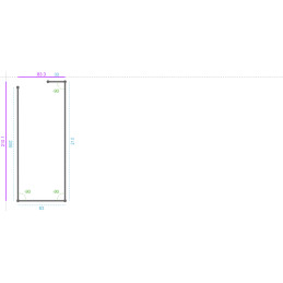 ALUMINIUM PostLaqué 1Face...