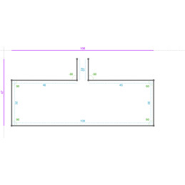 Inox Brossé G220 304L,...