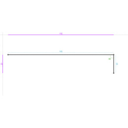 GALVA Perforé R5 T8, 15/10,...