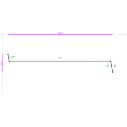 ALUMINIUM Prélaqué Sablé...