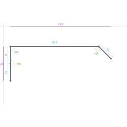 GALVA PostLaqué 1Face 8004...