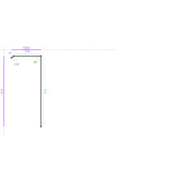ALUMINIUM Prélaqué Ral 9006...