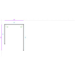 ALUMINIUM PostLaqué 1Face...
