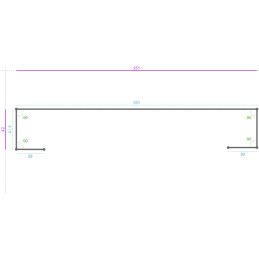 ALUMINIUM Prélaqué Ral 8019...