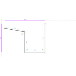ACIER PostLaqué 2Faces 7016...