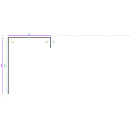 ALUMINIUM Prélaqué Ral 9006...