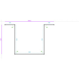 GALVA PostLaqué 1Face 1017...