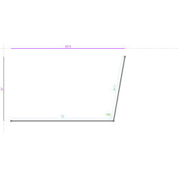 ACIER Prélaqué RAL 7022,...