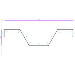 ACIER Brut, 50/10, Dev....