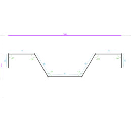 ACIER Brut, 50/10, Dev....