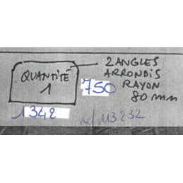 GALVA PostLaqué 1Face 9010...