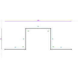ALUMINIUM PostLaqué 2Faces...