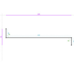 ACIER Brut, 40/10, Dev....