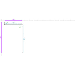 ALUMINIUM Prélaqué Ral 9010...