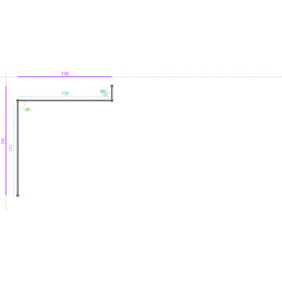 ALUMINIUM Prélaqué Ral 9010...