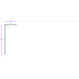 ALUMINIUM Prélaqué Ral 9006...