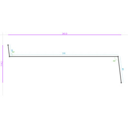 ALUMINIUM Prélaqué Ral 7039...