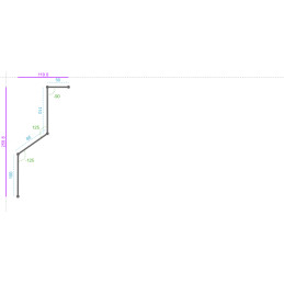 GALVA, 40/10, Dev. 332, Lg. 50