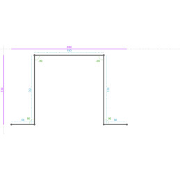 ALUMINIUM Prélaqué Ral 9005...