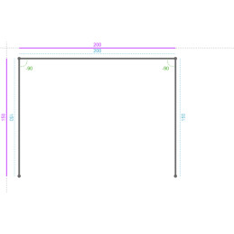 ALUMINIUM Prélaqué Ral 9005...