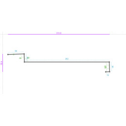 ALUMINIUM Prélaqué Sablé...