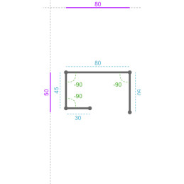 ALUMINIUM Brut, 50/10, Dev....