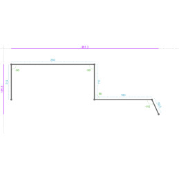 ALUMINIUM PostLaqué 1Face...