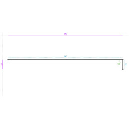 ALUMINIUM Prélaqué Sablé...