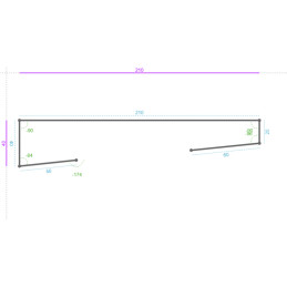 ACIER PostLaqué 2Faces 9005...
