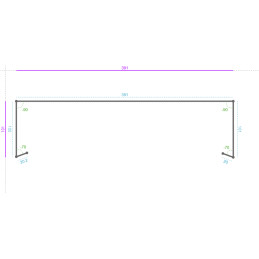 ACIER PostLaqué 1Face 7012...