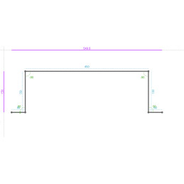 ALUMINIUM Prélaqué Ral 9006...