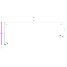ACIER PostLaqué 1Face 7012...