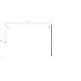 ALUMINIUM PostLaqué 2Faces...