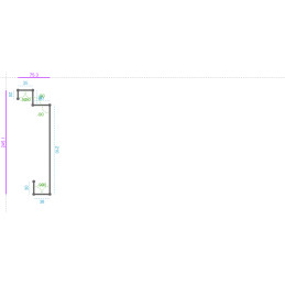 GALVA Perforé R8 T12,...