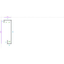 GALVA Perforé R8 T12,...