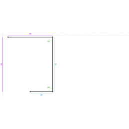 ALUMINIUM Prélaqué Sablé...