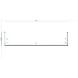 ALUMINIUM Prélaqué Ral 9003...