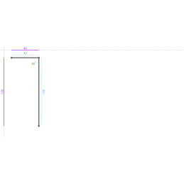 ALUMINIUM Prélaqué Ral 9005...