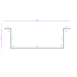 ALUMINIUM Brut, 40/10, Dev....