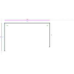 ALUMINIUM Prélaqué Sablé...