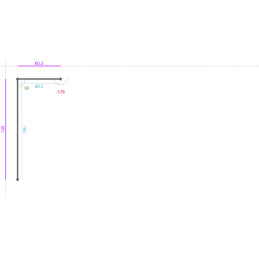 ACIER PostLaqué 2Faces 9005...