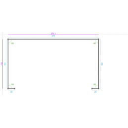ALUMINIUM Prélaqué Ral 7035...