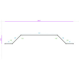 ALUMINIUM Brut, 50/10, Dev....