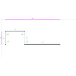 GALVA PostLaqué 2Faces 7015...