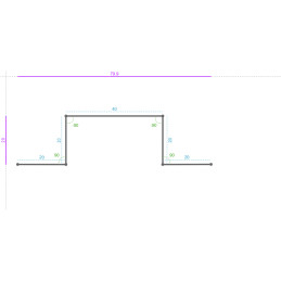 ALUMINIUM Brut, 20/10, Dev....