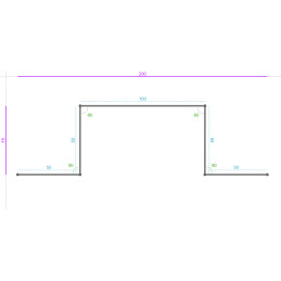 GALVA, 30/10, Dev. 290, Lg. 70