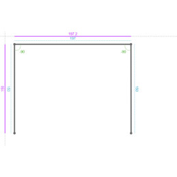 ALUMINIUM Prélaqué Ral 9005...