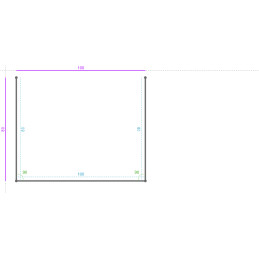 ACIER Brut, 40/10, Dev....