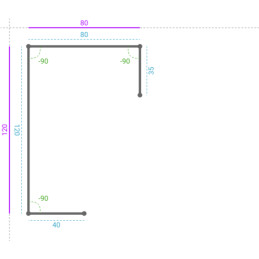 GALVA, 30/10, Dev. 260, Lg....