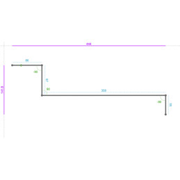 ALUMINIUM PostLaqué 1Face...